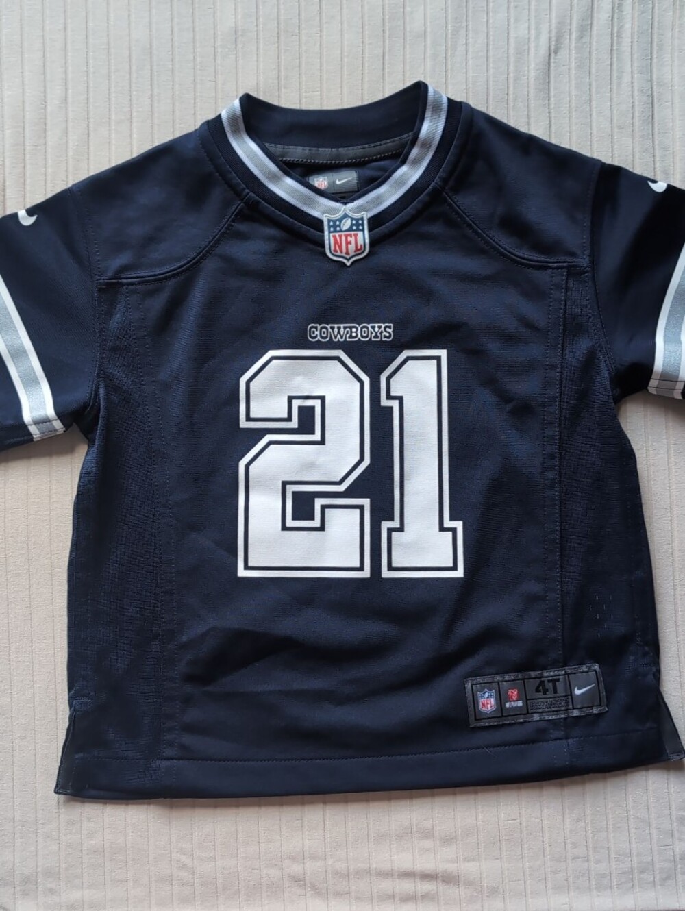 Dallas Cowboys NFL Football Jersey Kids 4T #21 Elliott